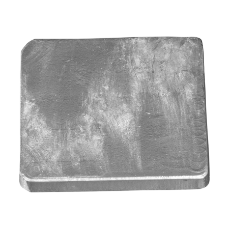 Plate for Flaps SQUARE without holes 100x100 h10