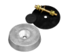 Disc anode for Stern 140*35 compl. w. plug, pad&bolt