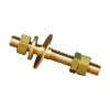 Bolt complete whit nuts and washers
