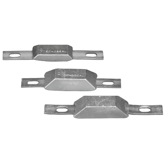 Scandinavian type bolt-on anode 0,25kg