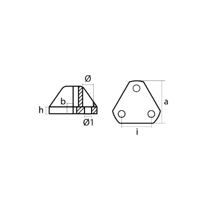 Flex-o-fold propeller nut