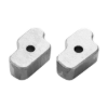 Flex-o-fold propeller prop side anodes