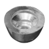 BCS conical propeller nut with stainless steel insert Ø 84 H.52