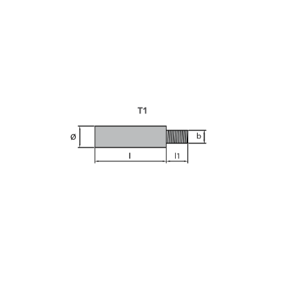 Bukh  pencil anodeØ  12 L. 40