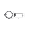 Volvo Penta Collar for engine - Collare per motore Volvo Penta