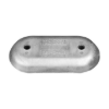 USA plate series 216x106x28 H.C.127 magnesium with inserts (bushings)