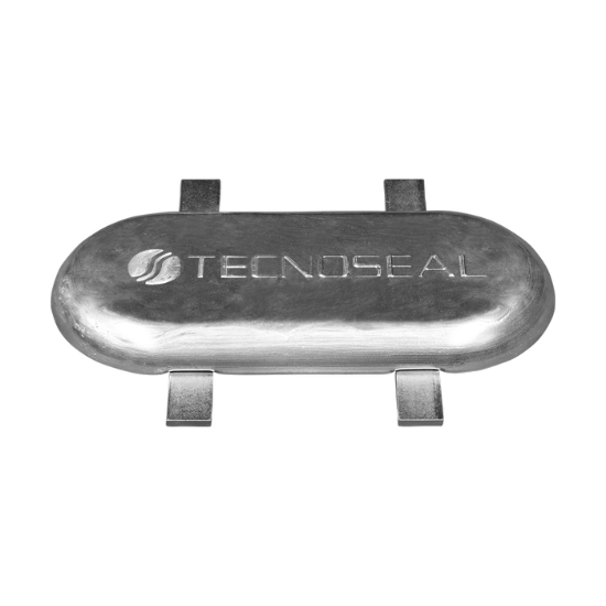 Bolt on anode 10,2kg with 2 straps