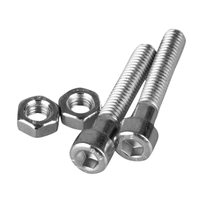 Bolt and nuts for shaft anodes
