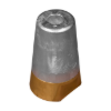 Teignbridge Prop anode w/square brass nut