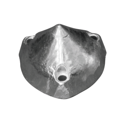 Compatible Max Prop - 3 holes propeller anode Ø65 ext, Ø 38 int.