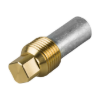 Volvo Penta pencil anode Ø15 L.40 with brass plug th.1/2'' Bspt