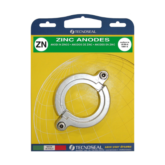 Yanmar saildrive kit: anodes + hardware and brackets  included - completo di viteri e di piastrine di fissaggio