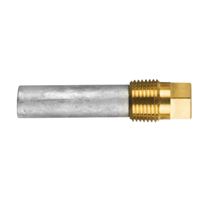 General Motors pencil anode Ø 16 L. 54 complete with brass plug th.1/2''Bspt