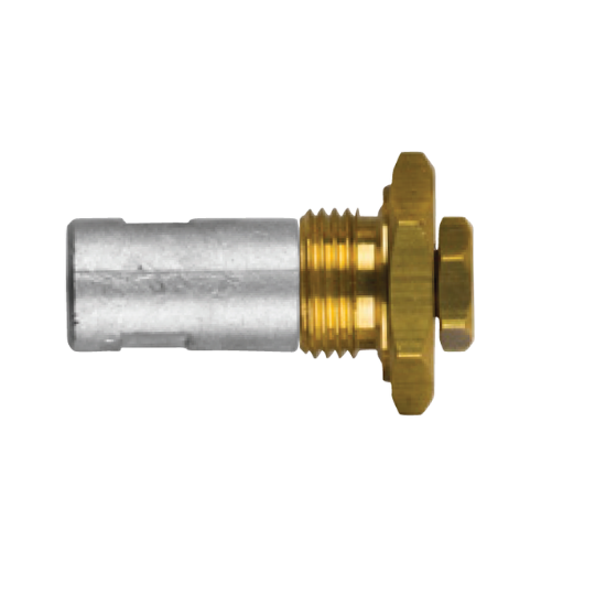 Isotta fraschini pencil anode Ø 20 L.33,5 complete with brass plug M8