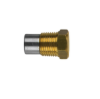 Isoterm pencil anode Ø17 L.35 complete with brass plug th.1/2'' Gas Conico