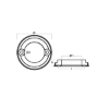 Bukh saildrive collar anode - Collare per saildrive Bukh