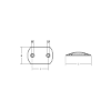 convex plate
