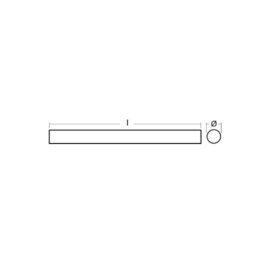 Rods Ø 145 L. 100