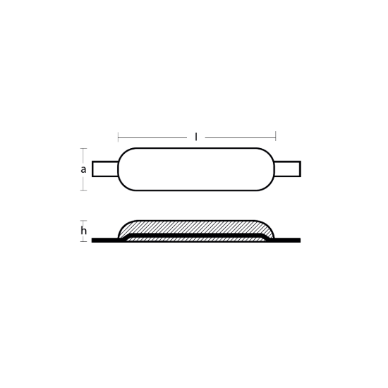 weld on anode 0,86kg