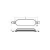 Bolt on anode with slotted holes H.C. 355