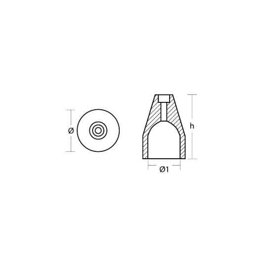 Orvea prop anode Ø81