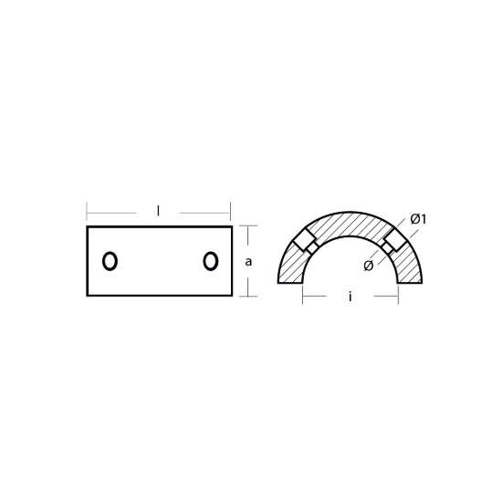 Gori collar for 3-blade shaft Ø28''-30''