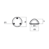 Variprop propeller nut DF-112