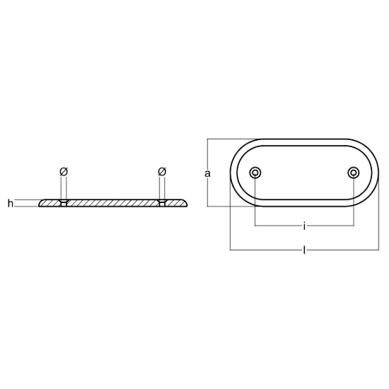 Rim drive propeller plates