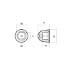 Craftsman Marine propeller nut Ø48