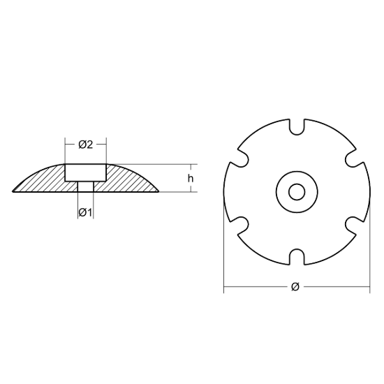 Thruster plate anodes