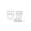 Volvo Penta Transom anode plate - Anodo per piastra di poppa Volvo Penta