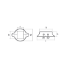 Lombardini Split Collar anode for saildrive