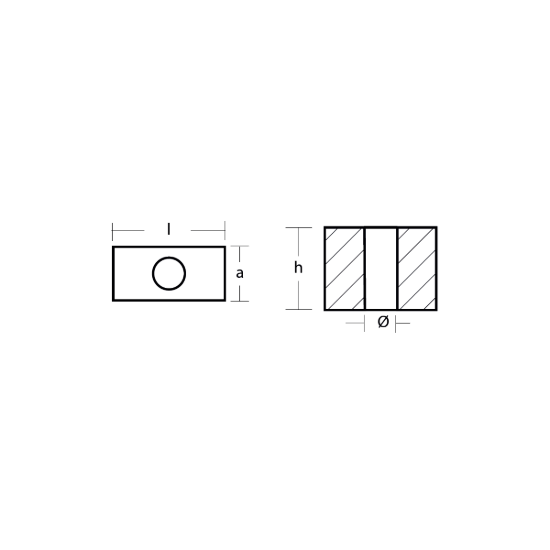 Tohatsu cube anode