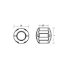 Volvo Penta anode for coupling bar