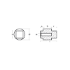 Yamaha Small anode for crankcase cylinder